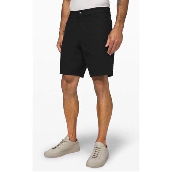 lululemon Mens Commission Short In Black Size 34 - Picture 1 of 10